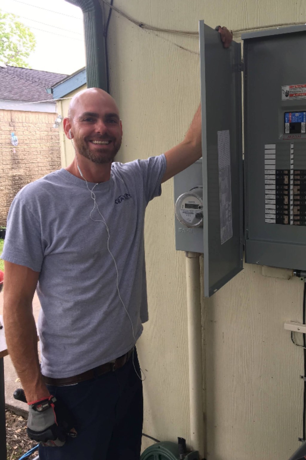 Justin Craven Master Houston Electrician Event Home